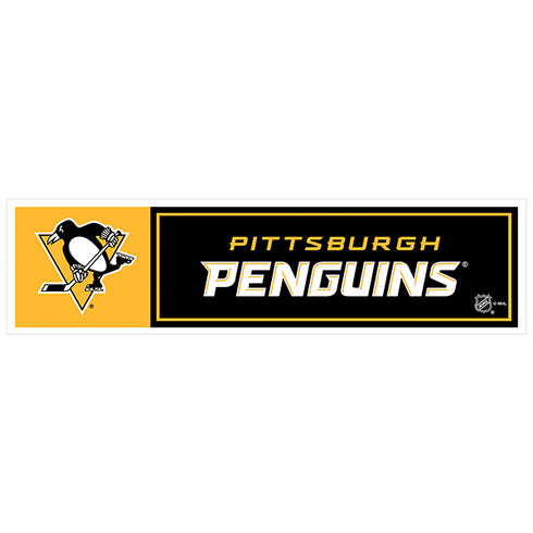 NHL Pittsburgh Penguins 11" x 3" Bumper Sticker